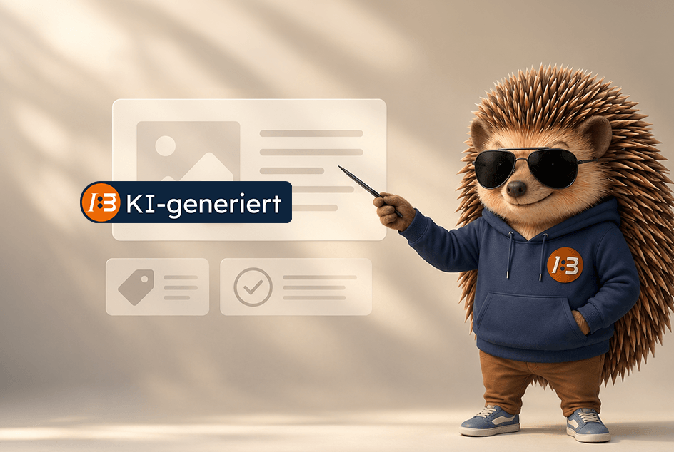 Hedgehog KI-Kennzeichnung – Innovation August 2026.